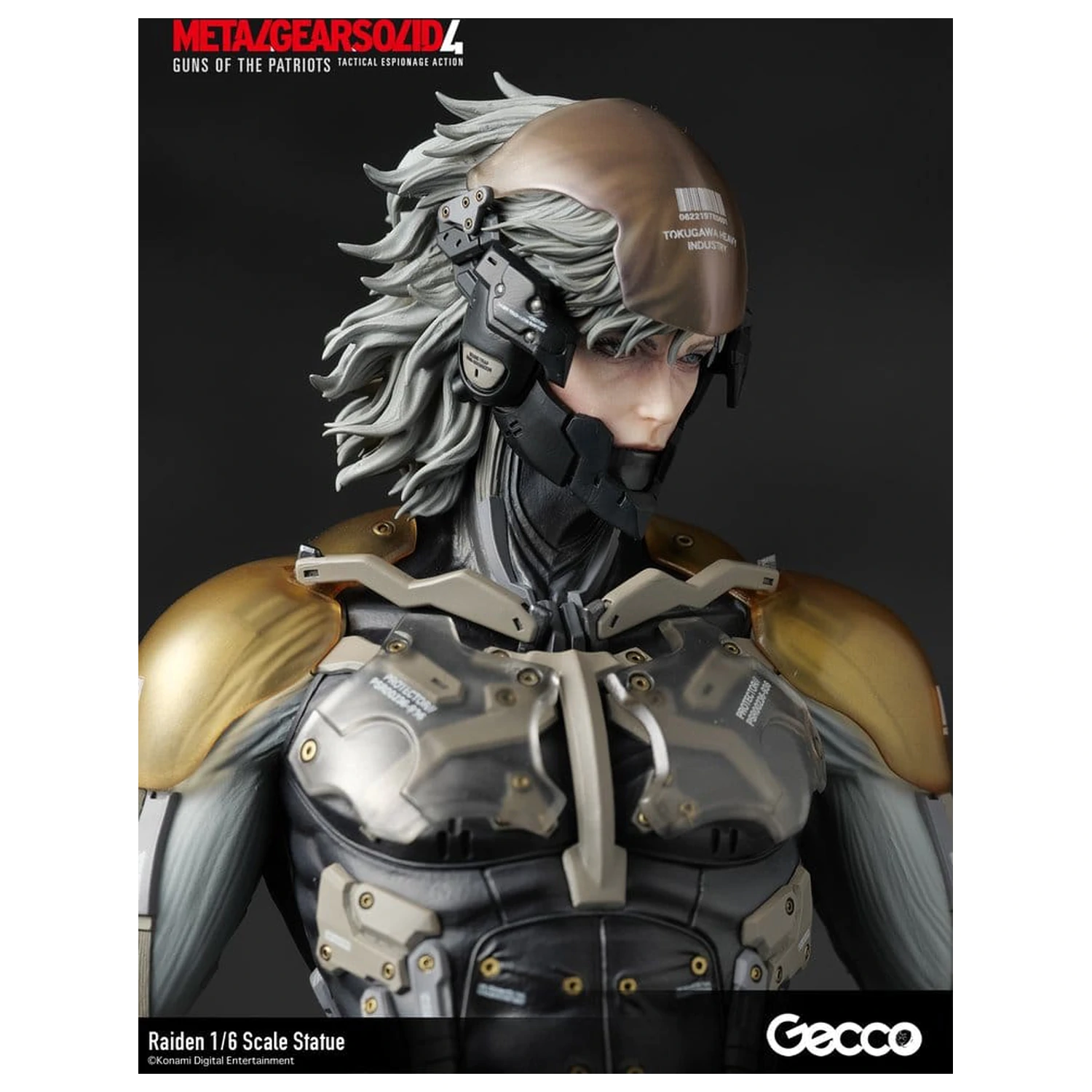 Metal Gear Solid 4 Guns of the Patriots Socha 1/6 Raiden 32 cm fotografii produktu
