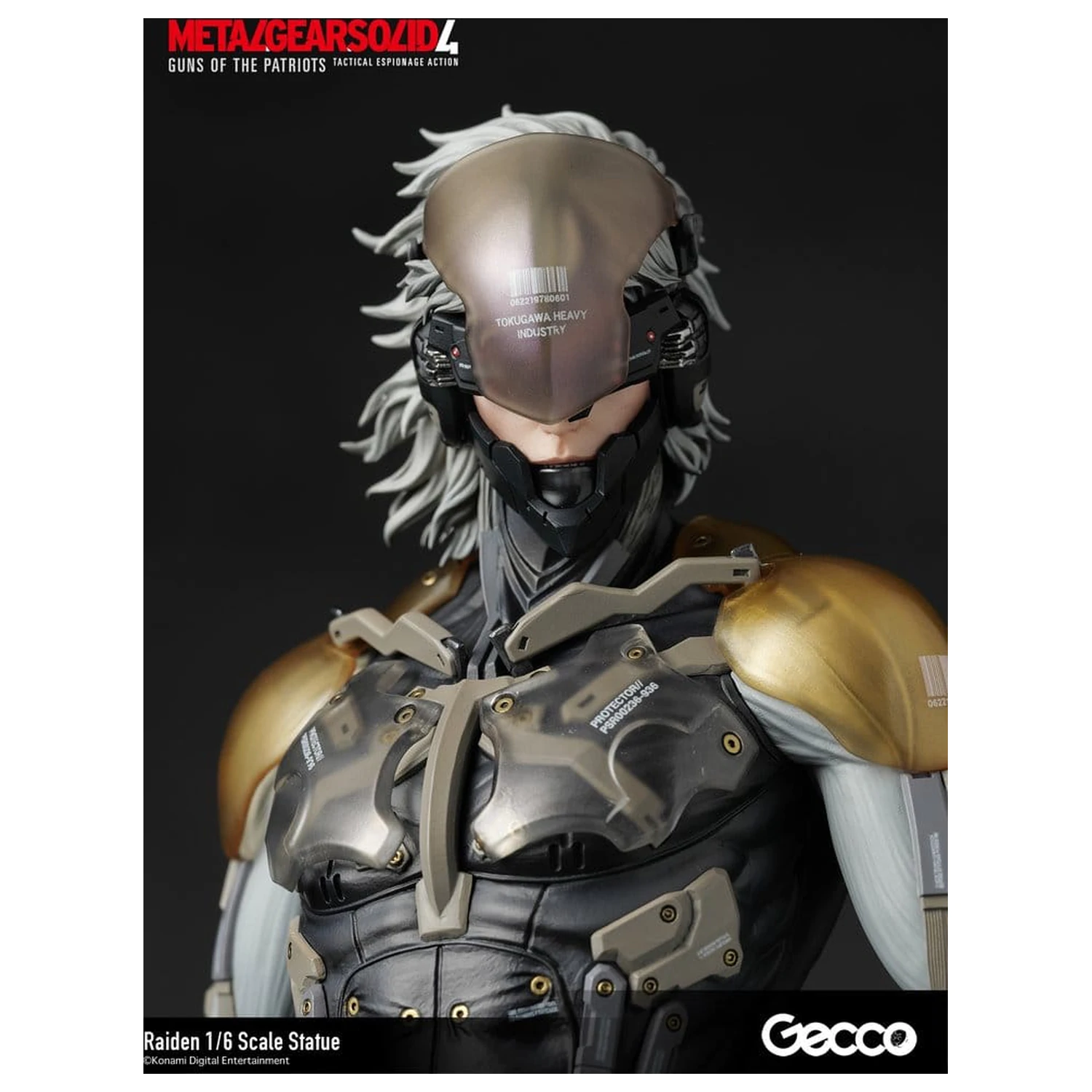 Metal Gear Solid 4 Guns of the Patriots Socha 1/6 Raiden 32 cm fotografii produktu