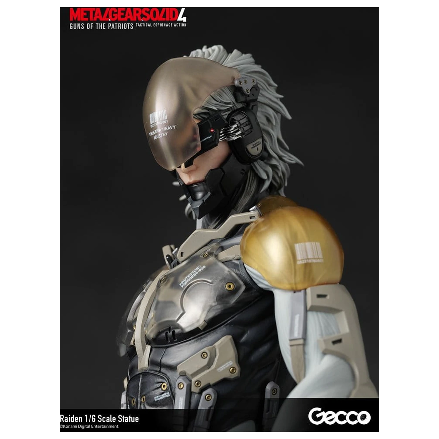 Metal Gear Solid 4 Guns of the Patriots Socha 1/6 Raiden 32 cm fotografii produktu