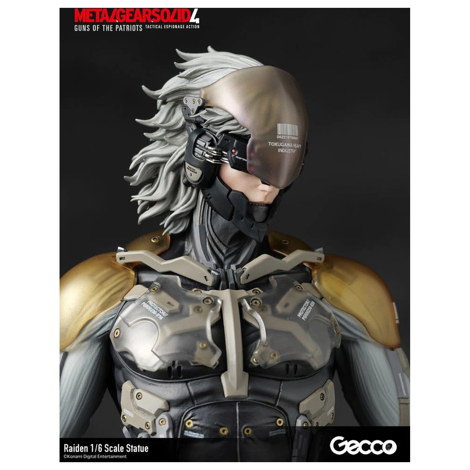 Metal Gear Solid 4 Guns of the Patriots Socha 1/6 Raiden 32 cm fotografii produktu