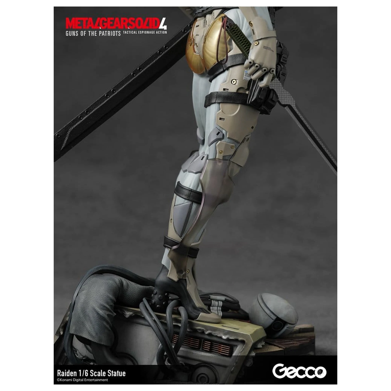 Metal Gear Solid 4 Guns of the Patriots Socha 1/6 Raiden 32 cm fotografii produktu