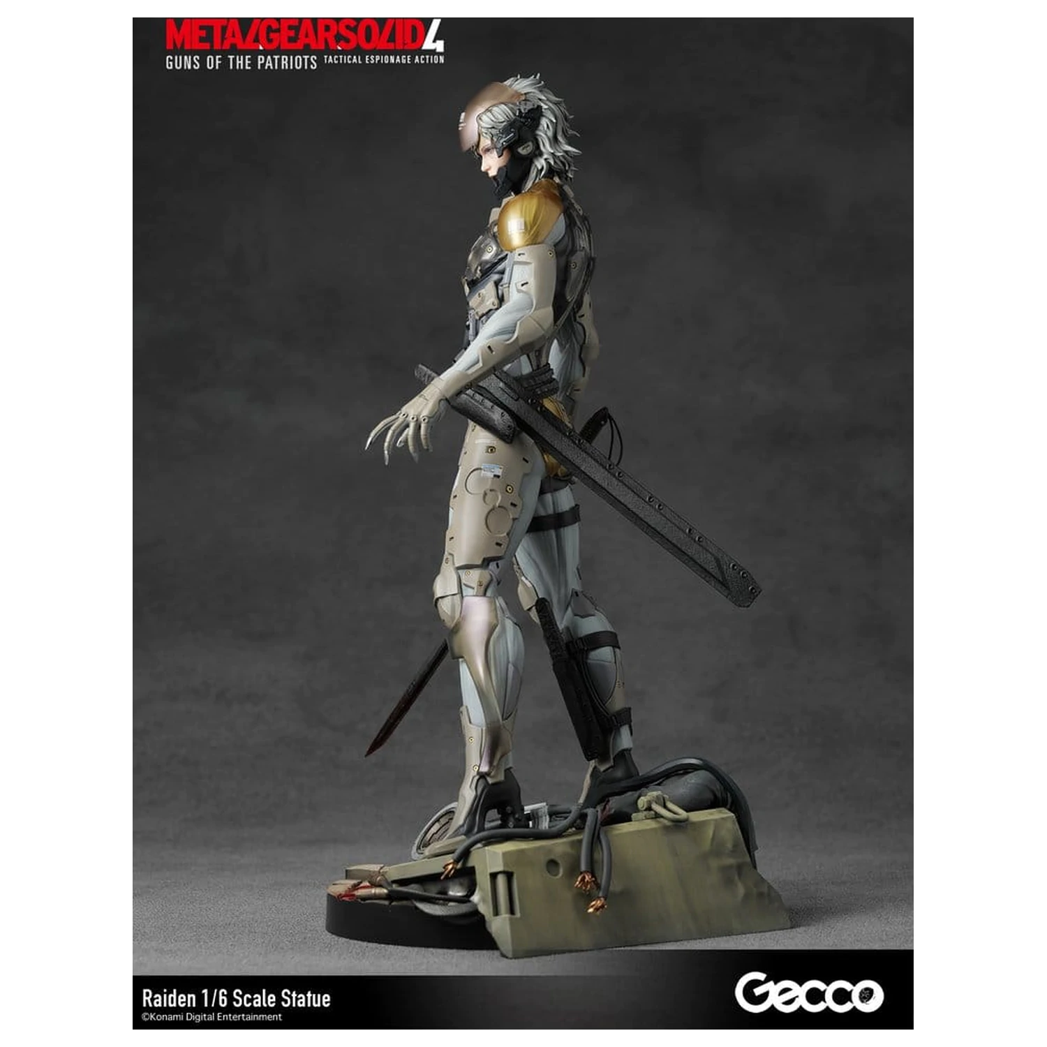 Metal Gear Solid 4 Guns of the Patriots Socha 1/6 Raiden 32 cm fotografii produktu