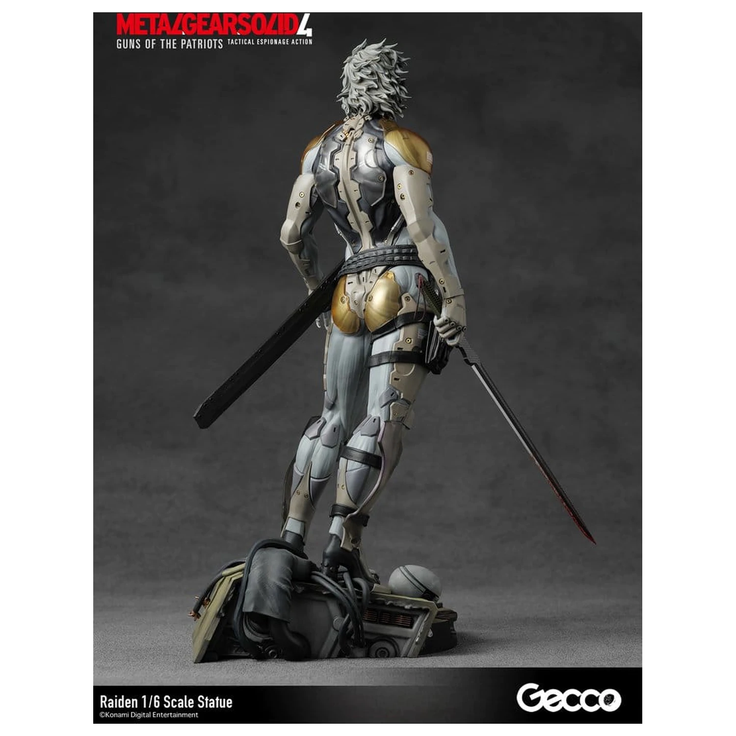 Metal Gear Solid 4 Guns of the Patriots Socha 1/6 Raiden 32 cm fotografii produktu