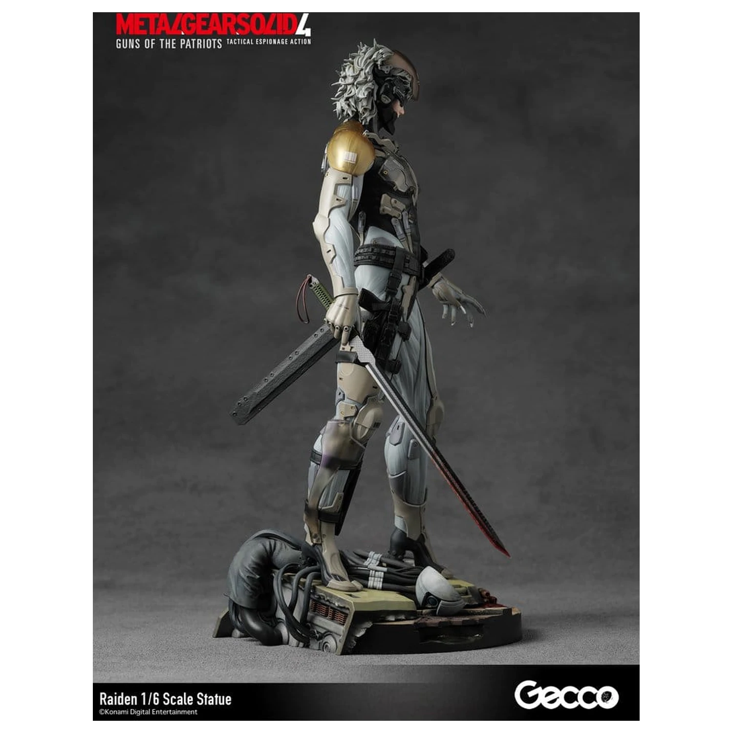 Metal Gear Solid 4 Guns of the Patriots Socha 1/6 Raiden 32 cm fotografii produktu