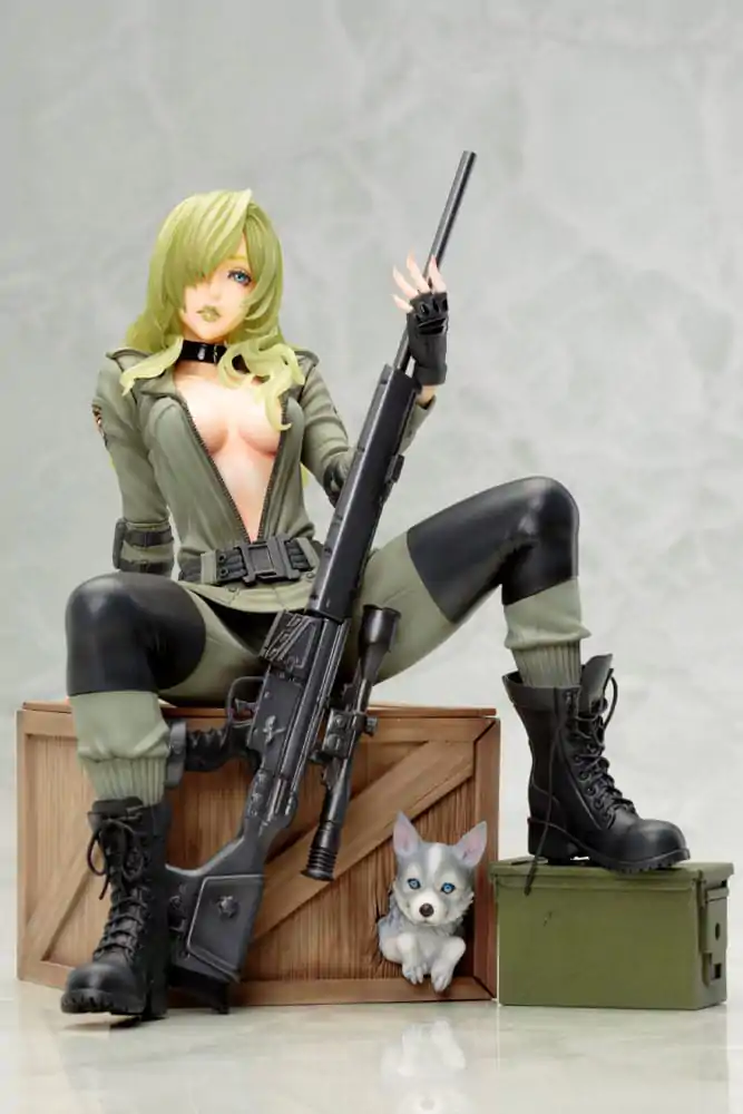 Metal Gear Solid Bishoujo PVC Socha 1/7 Sniper Wolf 19 cm fotografii produktu