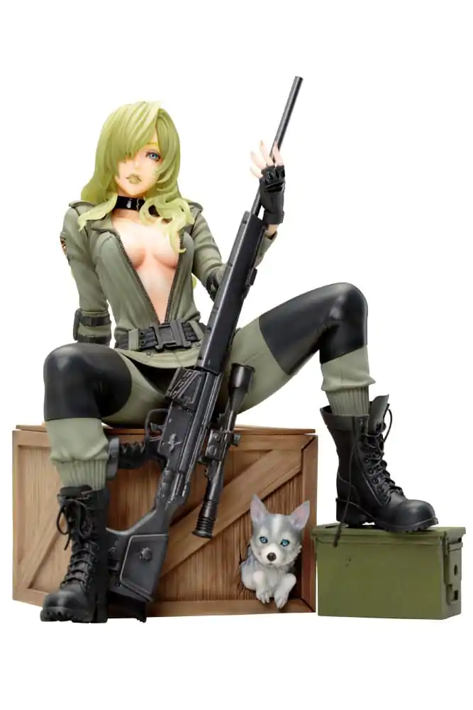 Metal Gear Solid Bishoujo PVC Socha 1/7 Sniper Wolf 19 cm fotografii produktu