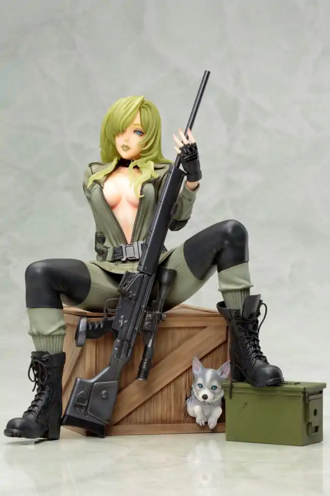 Metal Gear Solid Bishoujo PVC Socha 1/7 Sniper Wolf 19 cm fotografii produktu