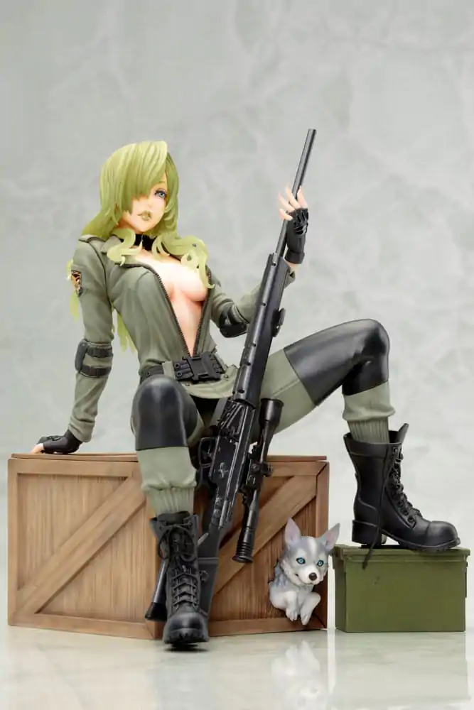 Metal Gear Solid Bishoujo PVC Socha 1/7 Sniper Wolf 19 cm fotografii produktu