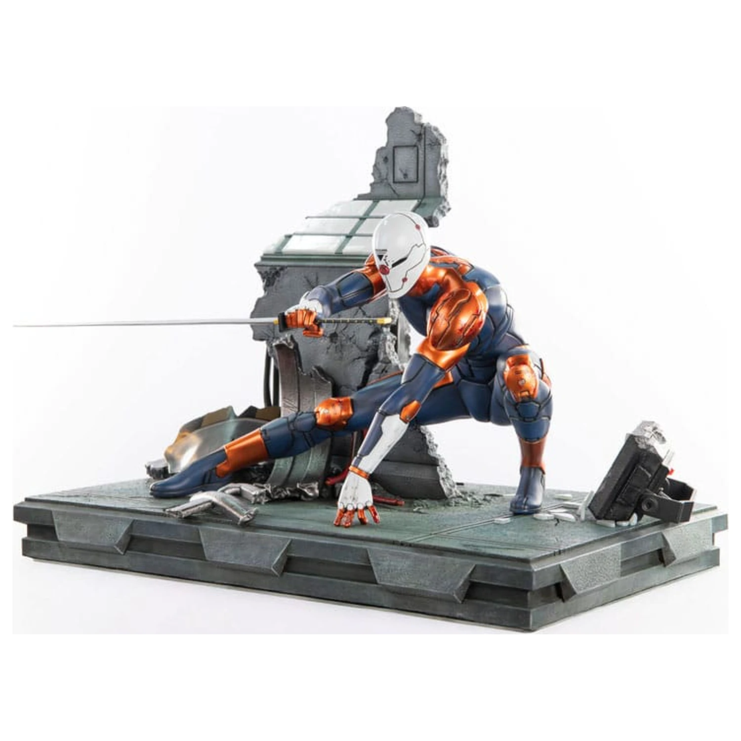 Metal Gear Solid Socha Cyborg Ninja (Gray Fox) 41 cm fotografii produktu