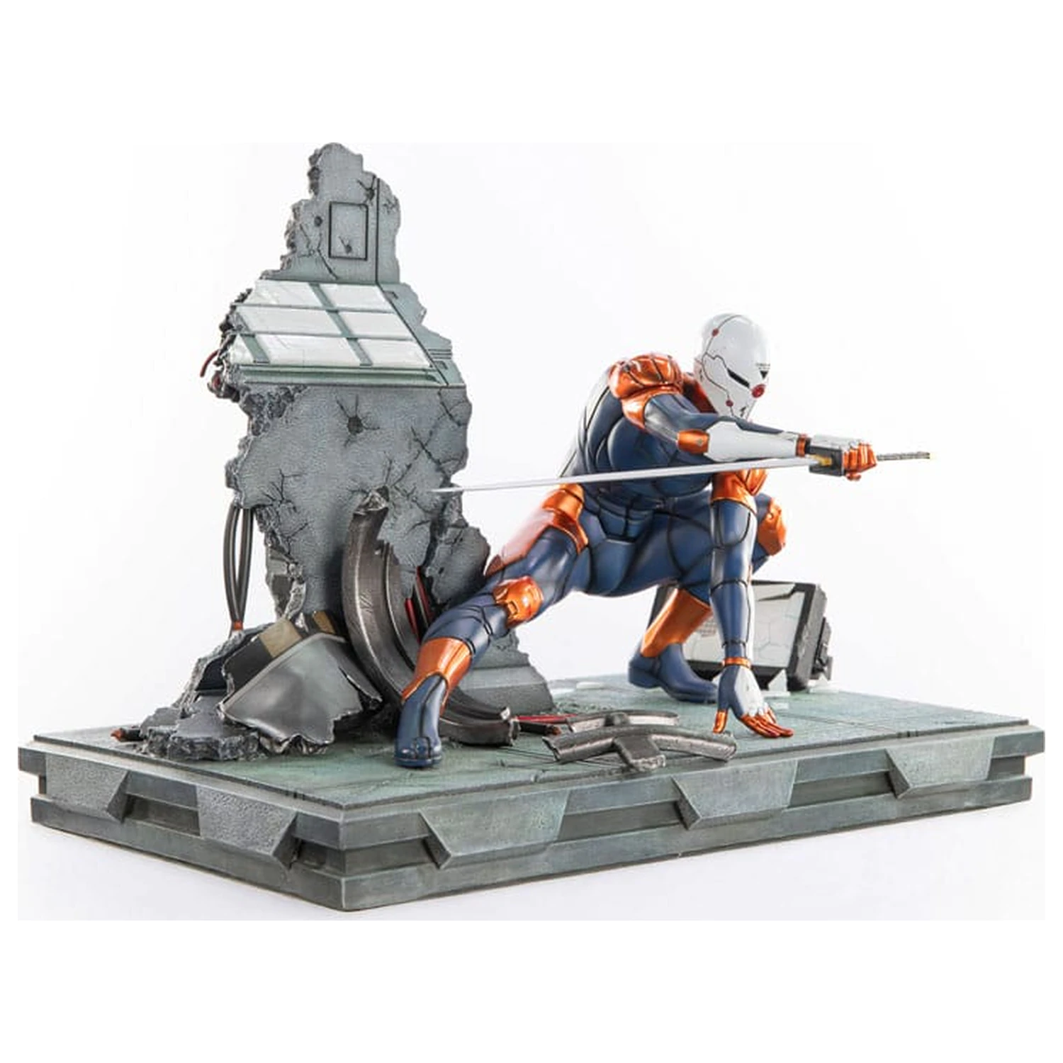 Metal Gear Solid Socha Cyborg Ninja (Gray Fox) 41 cm fotografii produktu