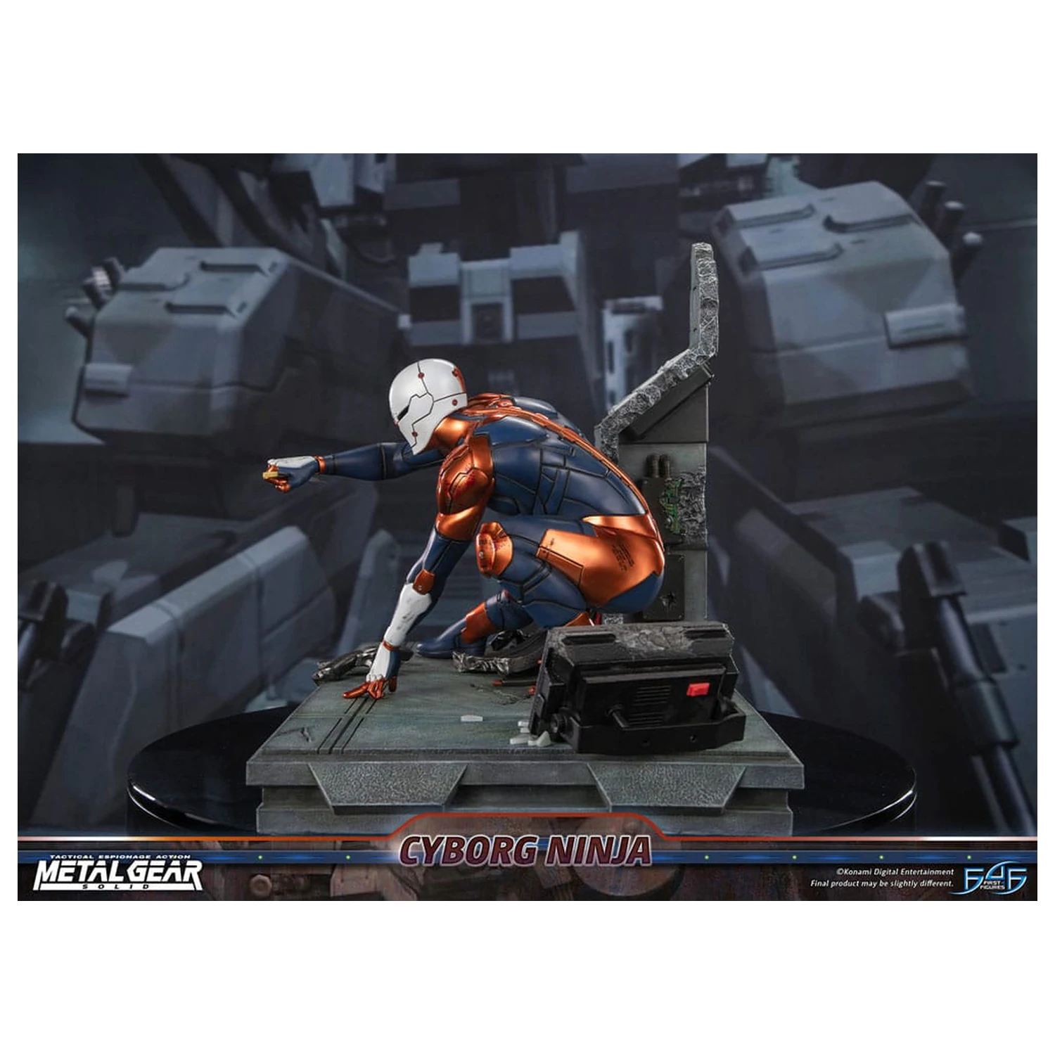 Metal Gear Solid Socha Cyborg Ninja (Gray Fox) 41 cm fotografii produktu