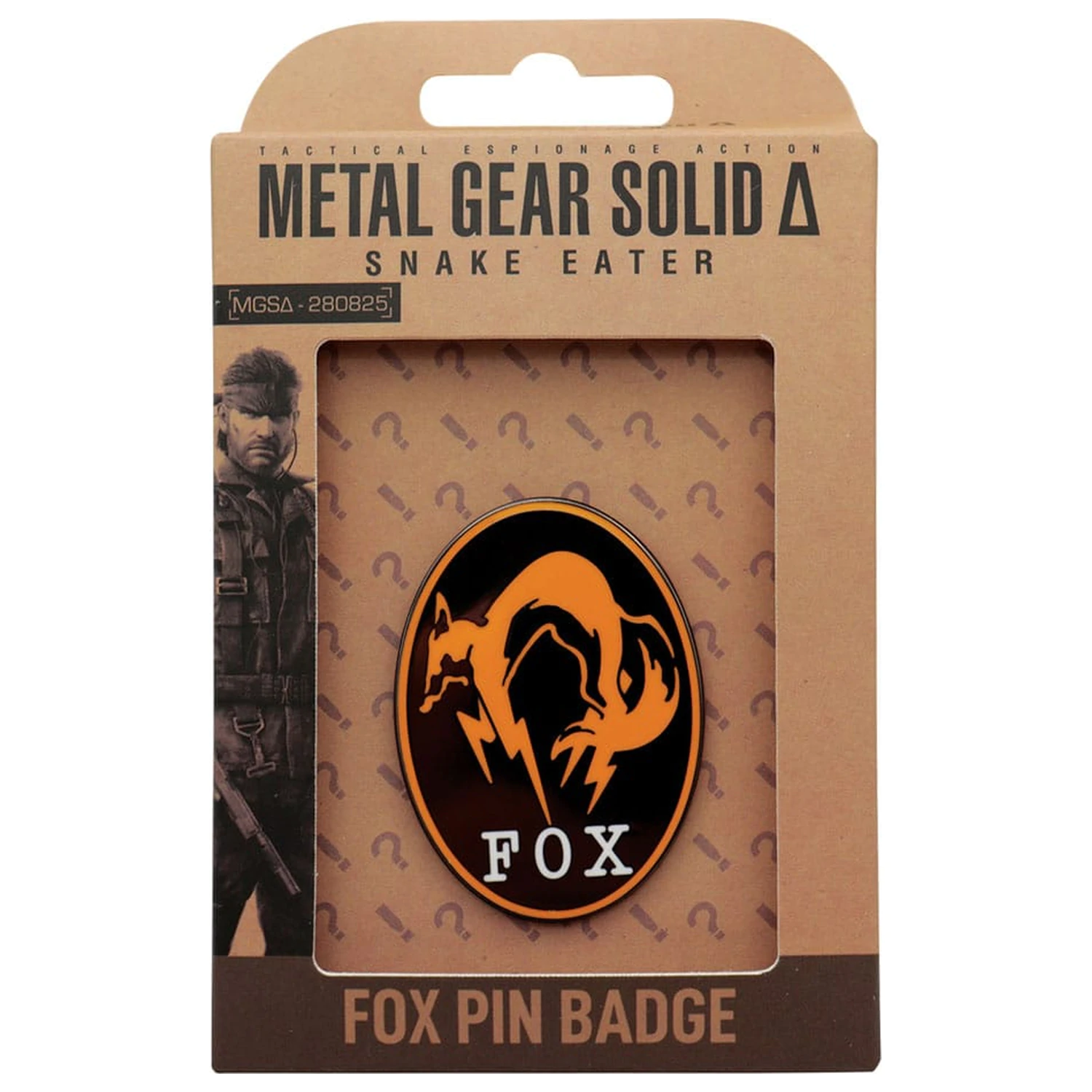 Metal Gear Solid Delta Pin odznak Fox limitovaná edice fotografii produktu