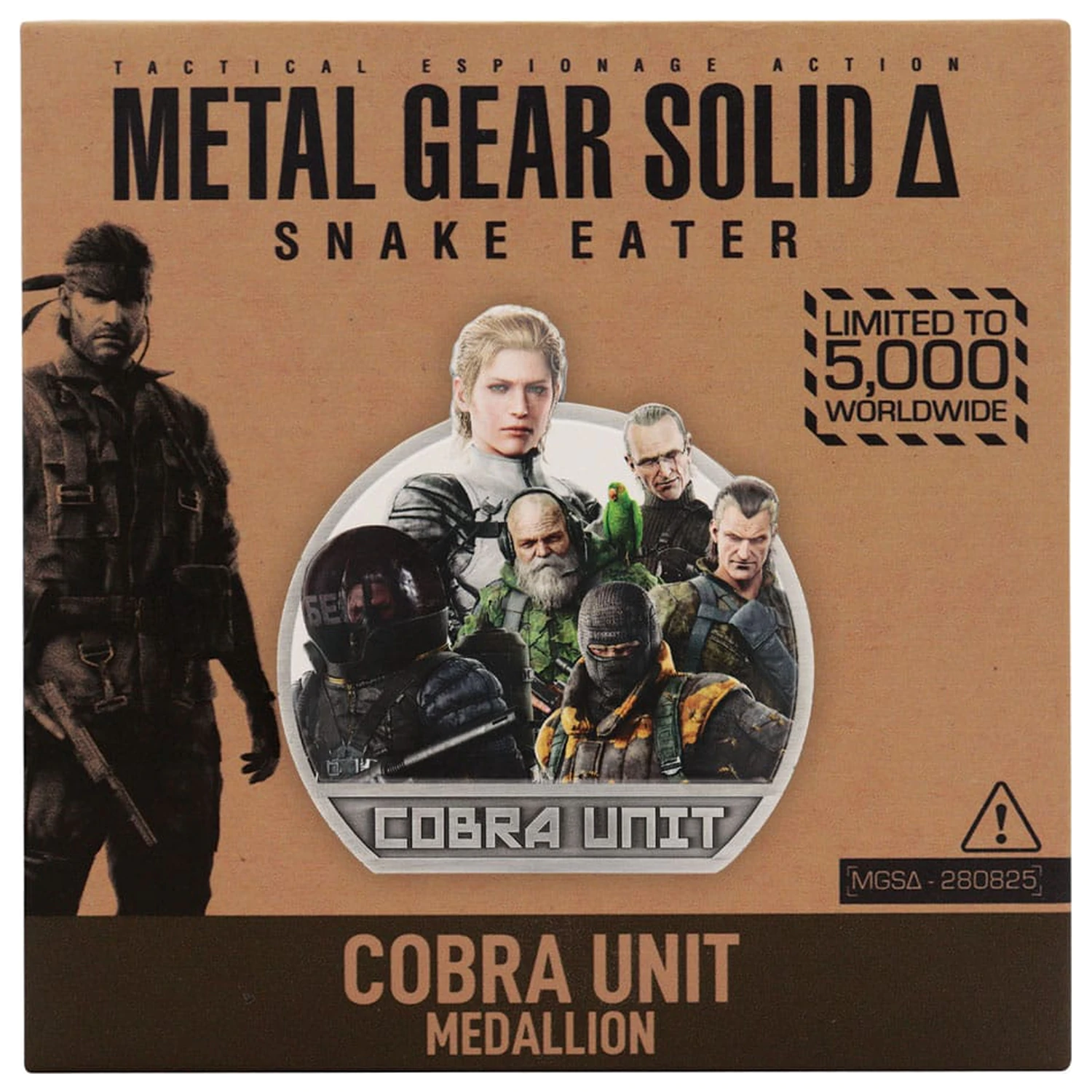 Metal Gear Solid Delta Medailon Cobra Unit Limited Edition fotografii produktu