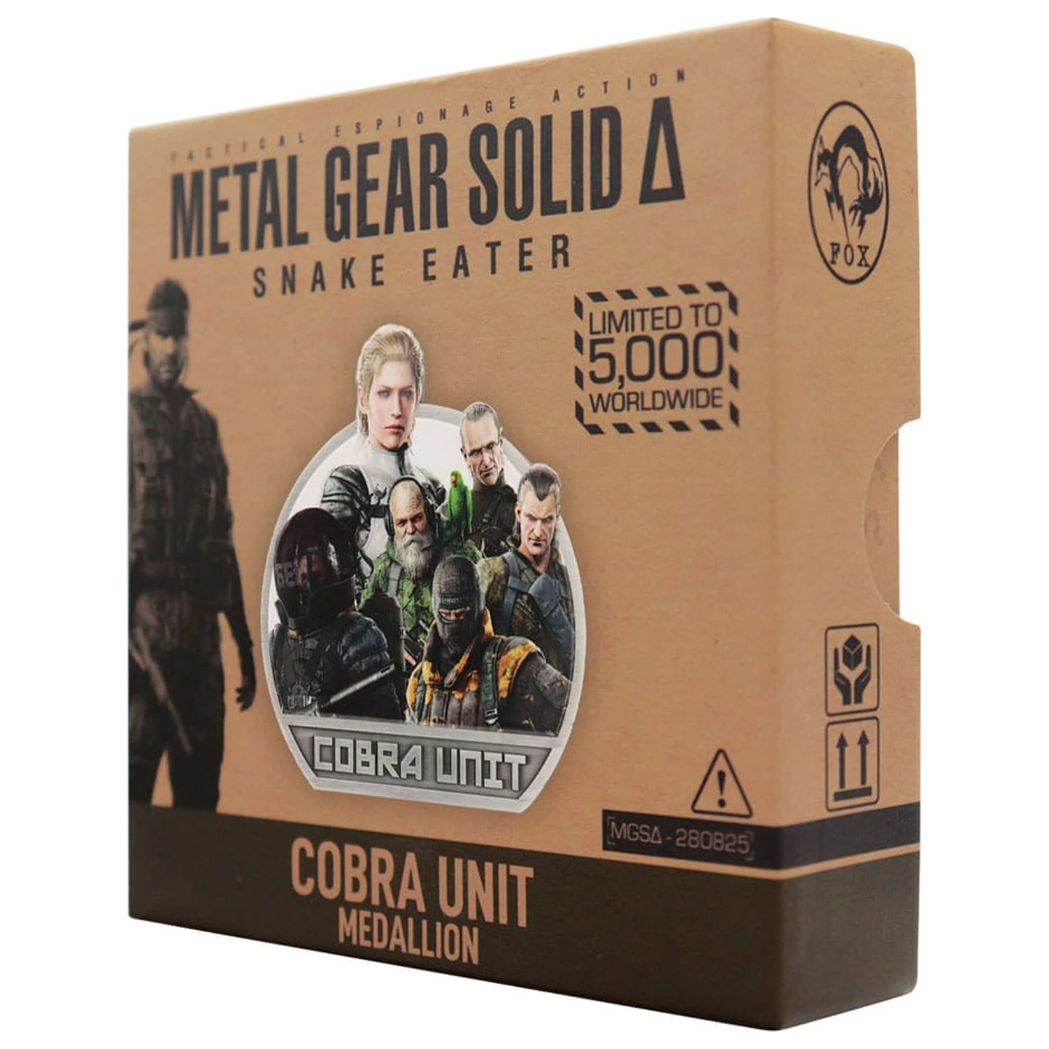Metal Gear Solid Delta Medailon Cobra Unit Limited Edition fotografii produktu