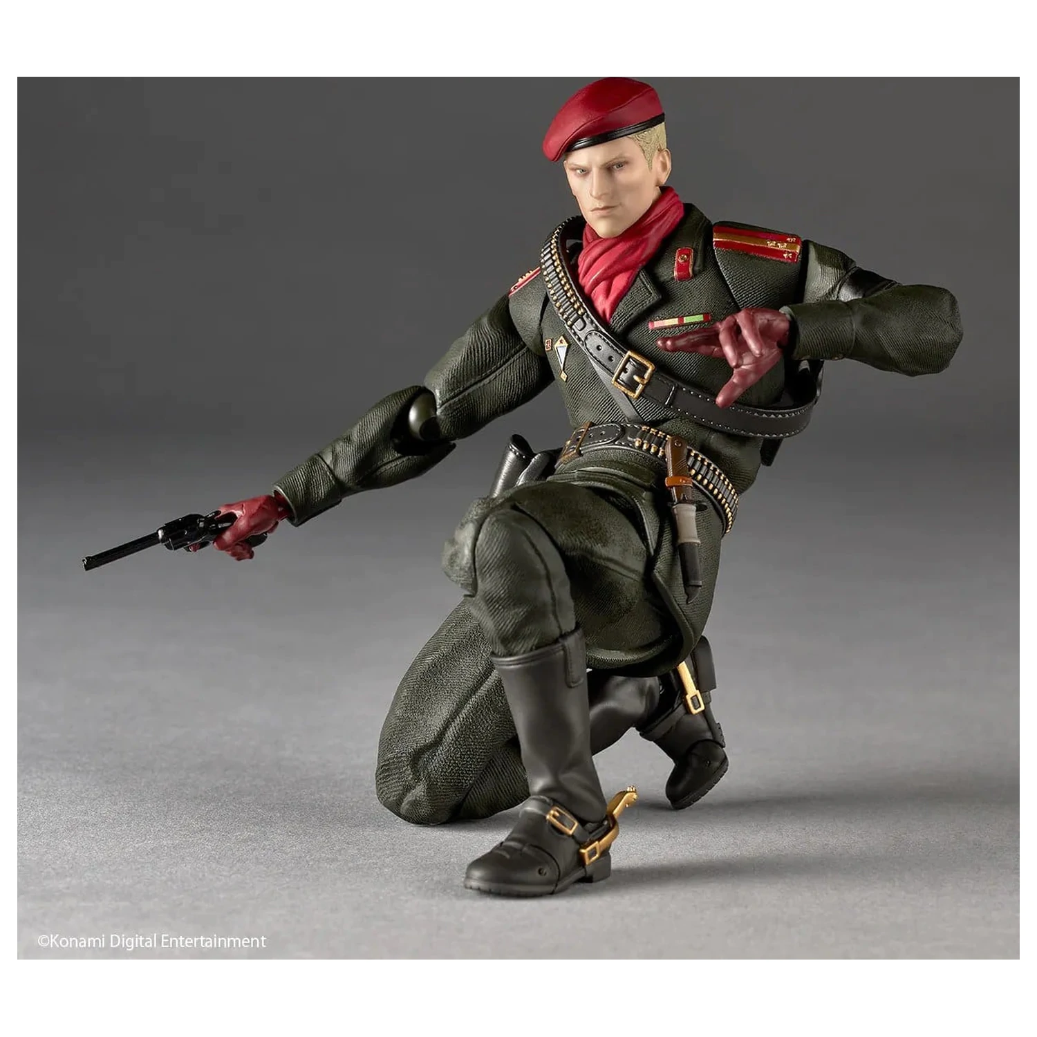 Metal Gear Solid Delta Ocelot figurka Revoltech A.Y. 16,5 cm fotografii produktu