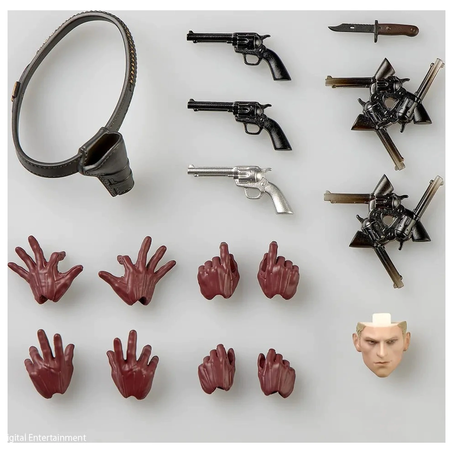 Metal Gear Solid Delta Ocelot figurka Revoltech A.Y. 16,5 cm fotografii produktu