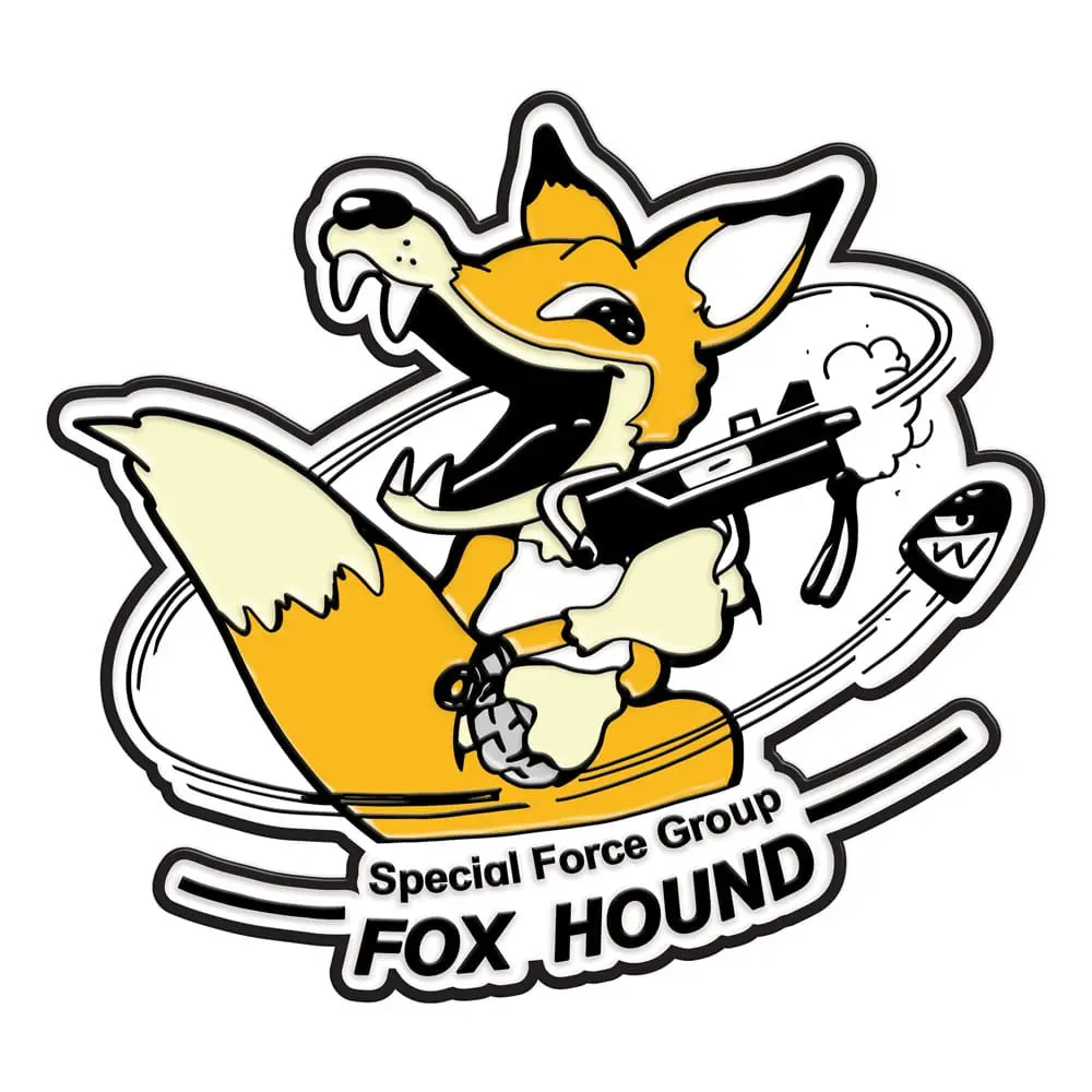 Metal Gear Solid Pin Odznak Foxhound Limited Edition fotografii produktu