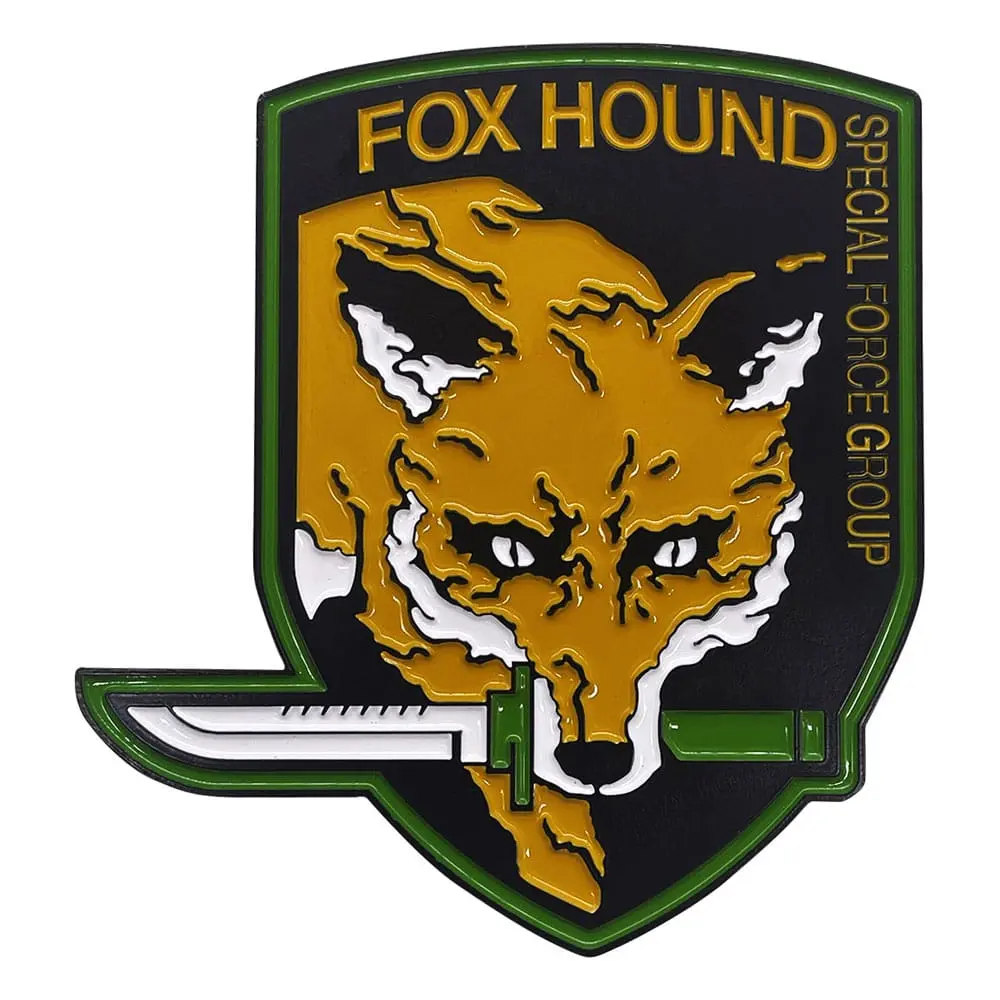 Metal Gear Solid Ingot Foxhound Insignia Limitovaná edice - cihla fotografii produktu