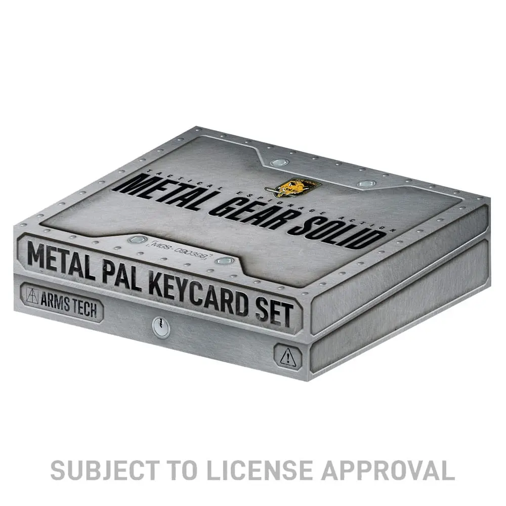 Metal Gear Solid Replica Sada klíčových karet Limited Edition fotografii produktu