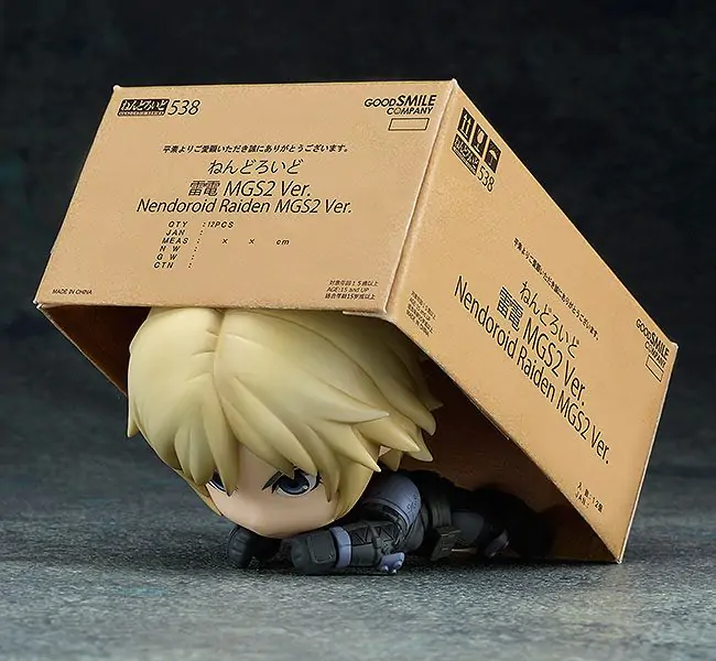 Metal Gear Solid Nendoroid Akční figurka Raiden MGS2 Ver. (re-run) 10 cm fotografii produktu