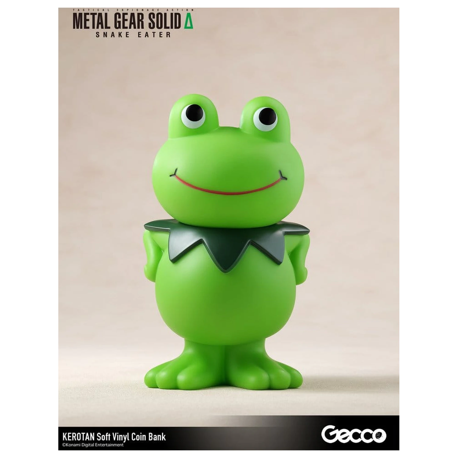Metal Gear Solid Snake Eater Měkká vinylová banka Kerotan 21 cm fotografii produktu