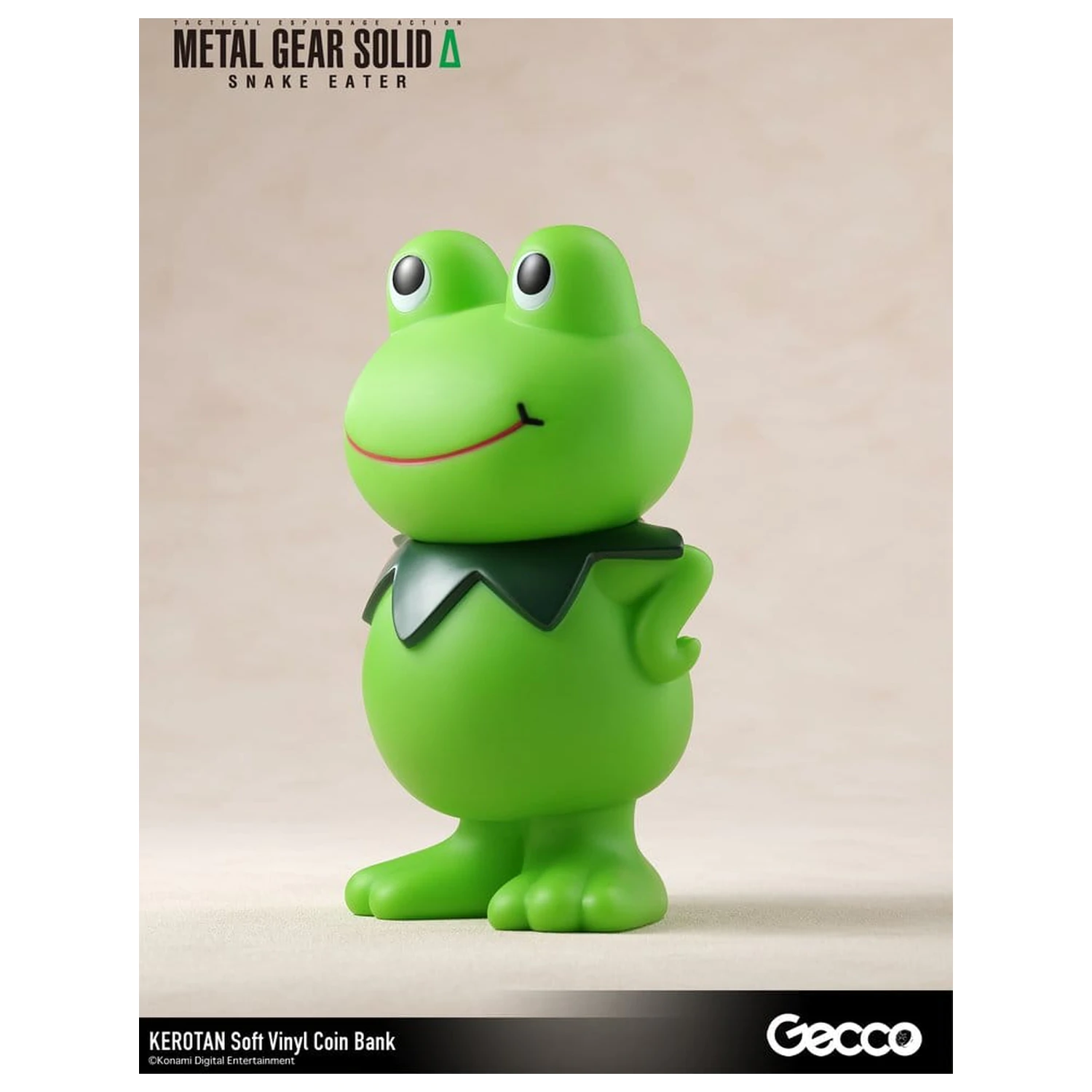 Metal Gear Solid Snake Eater Měkká vinylová banka Kerotan 21 cm fotografii produktu