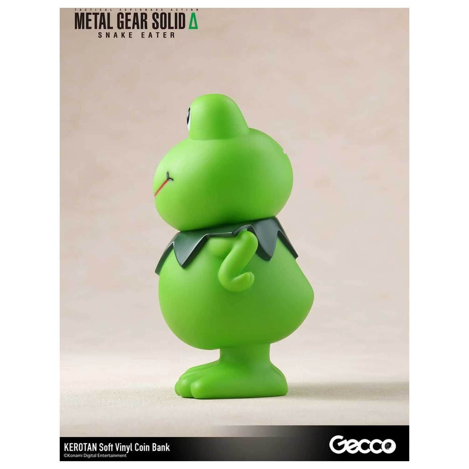 Metal Gear Solid Snake Eater Měkká vinylová banka Kerotan 21 cm fotografii produktu
