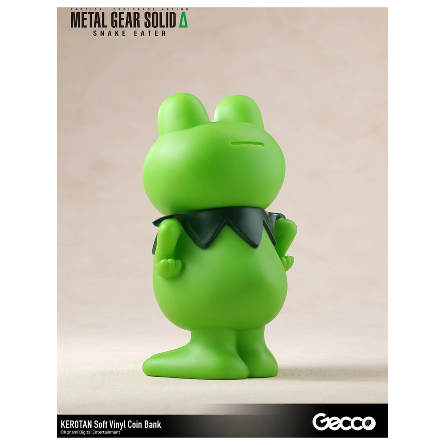 Metal Gear Solid Snake Eater Měkká vinylová banka Kerotan 21 cm fotografii produktu