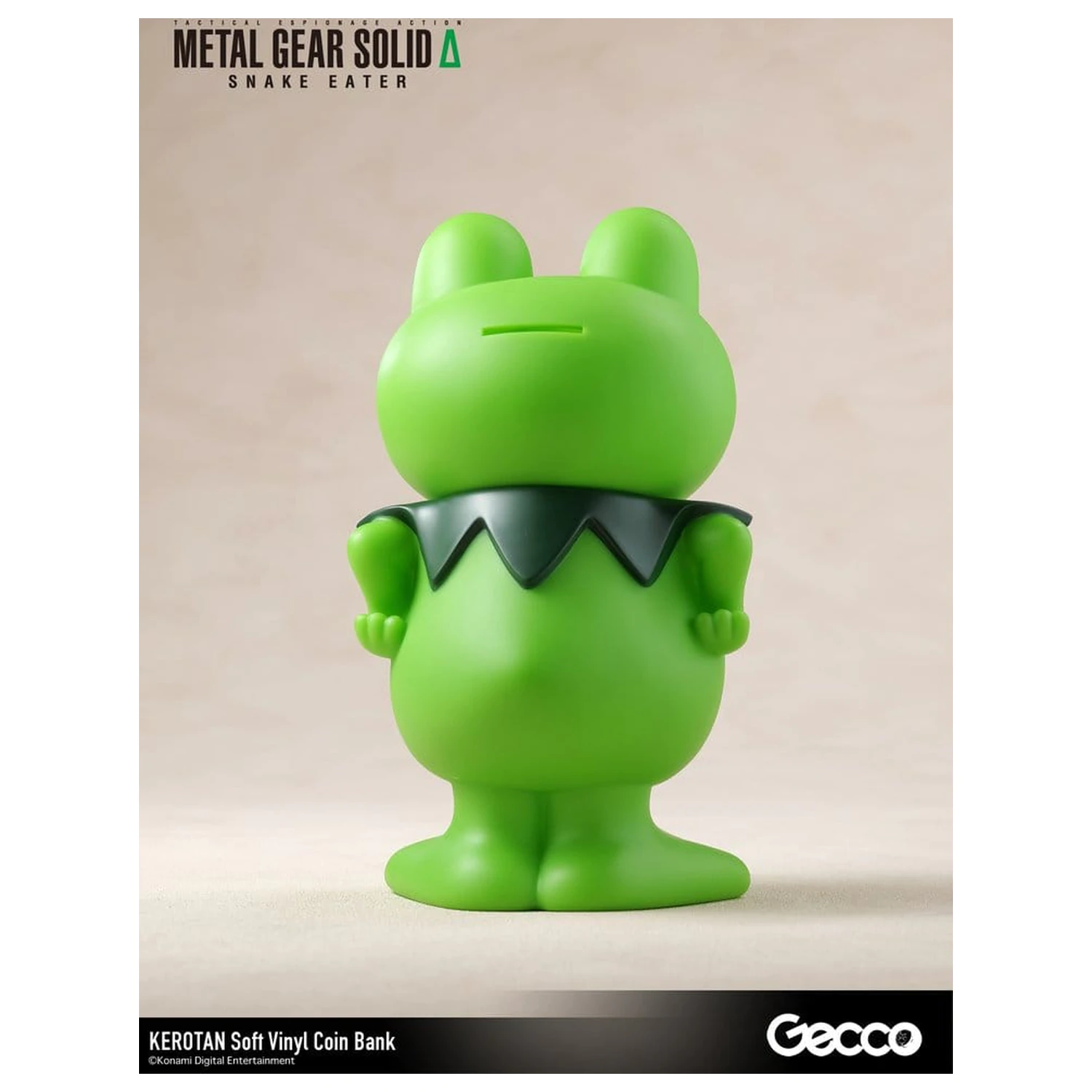 Metal Gear Solid Snake Eater Měkká vinylová banka Kerotan 21 cm fotografii produktu
