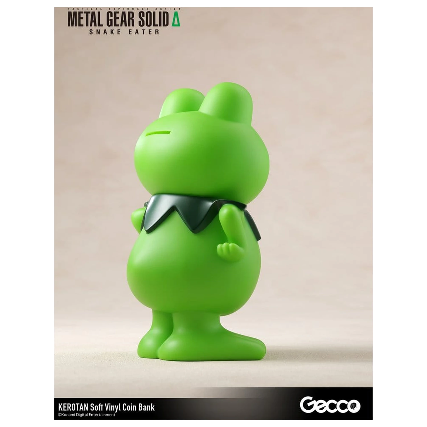 Metal Gear Solid Snake Eater Měkká vinylová banka Kerotan 21 cm fotografii produktu