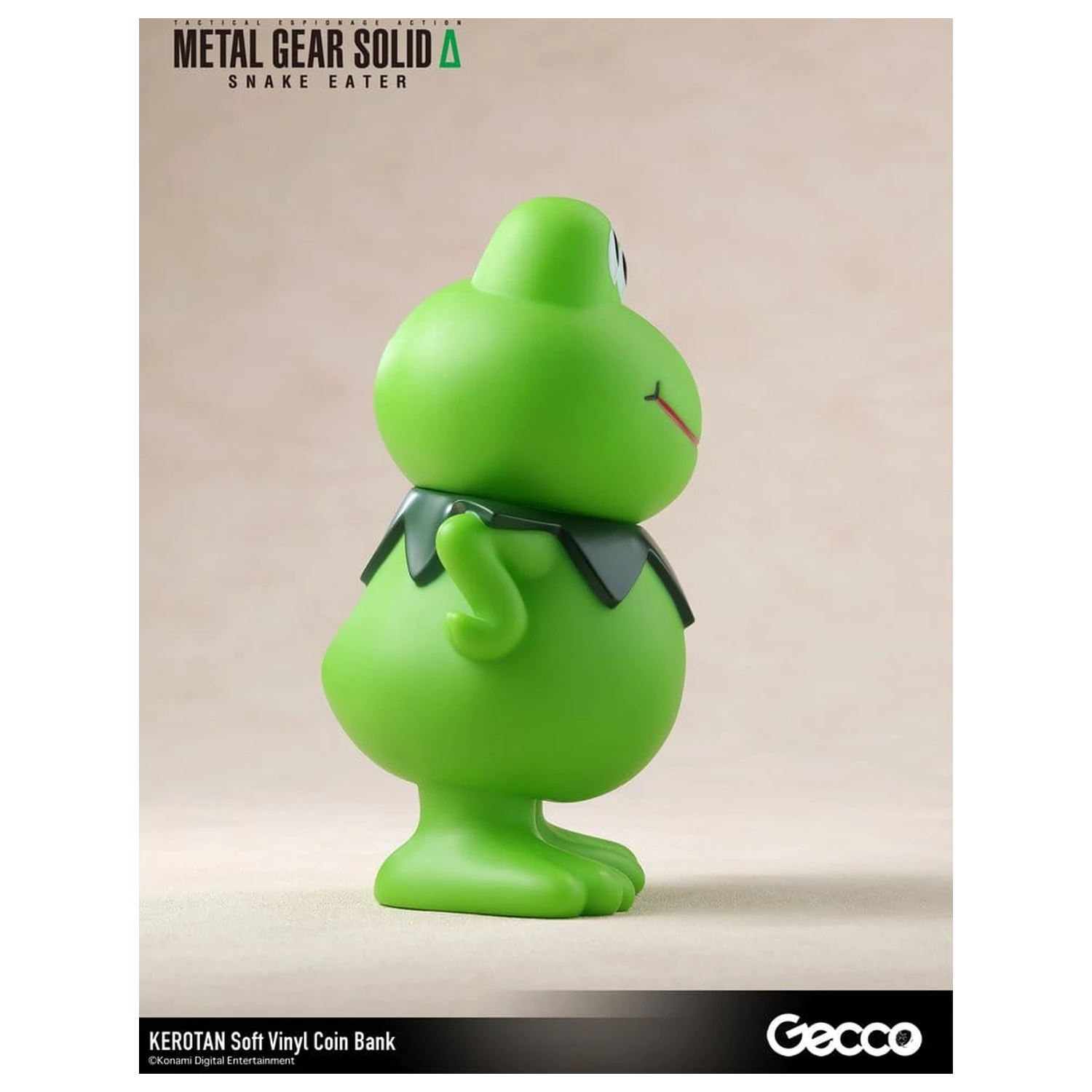 Metal Gear Solid Snake Eater Měkká vinylová banka Kerotan 21 cm fotografii produktu
