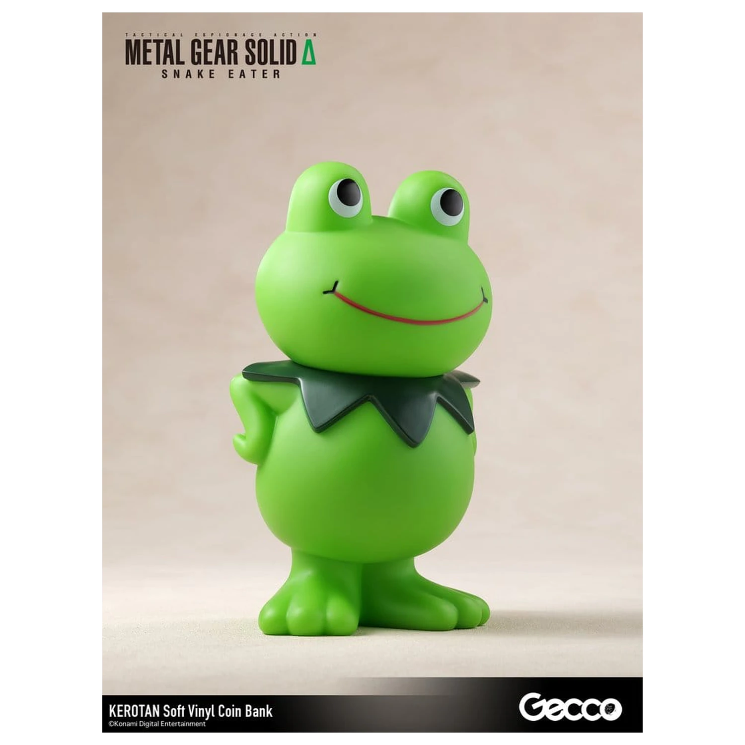 Metal Gear Solid Snake Eater Měkká vinylová banka Kerotan 21 cm fotografii produktu