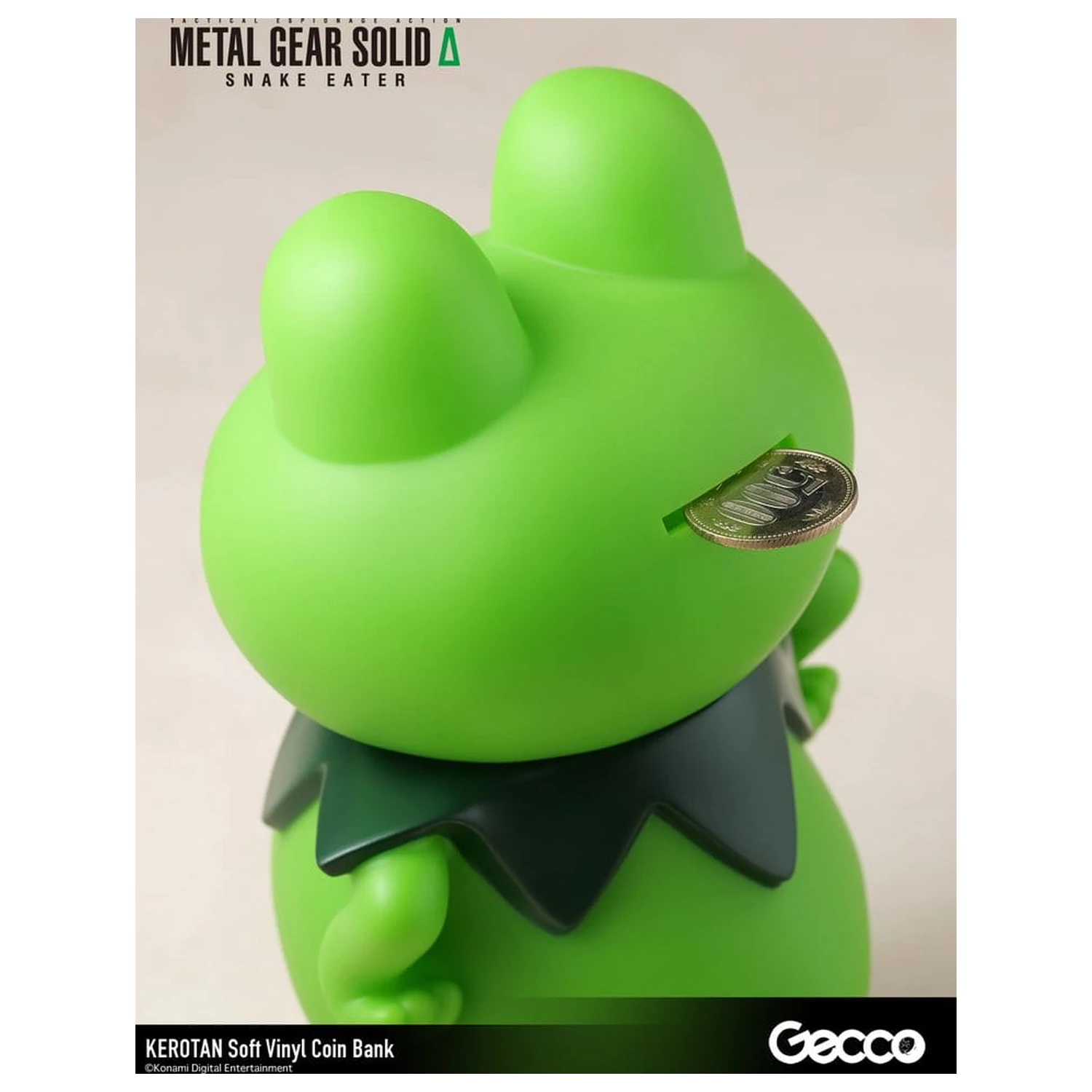 Metal Gear Solid Snake Eater Měkká vinylová banka Kerotan 21 cm fotografii produktu