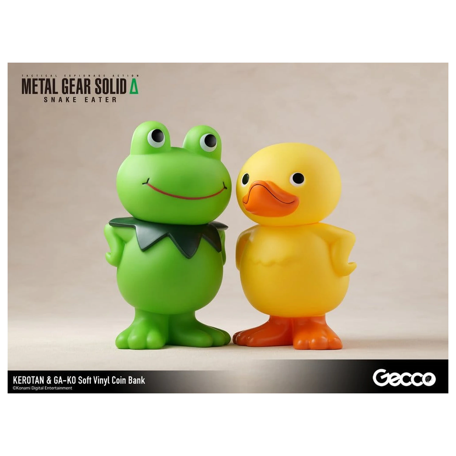Metal Gear Solid Snake Eater Měkká vinylová banka Kerotan 21 cm fotografii produktu