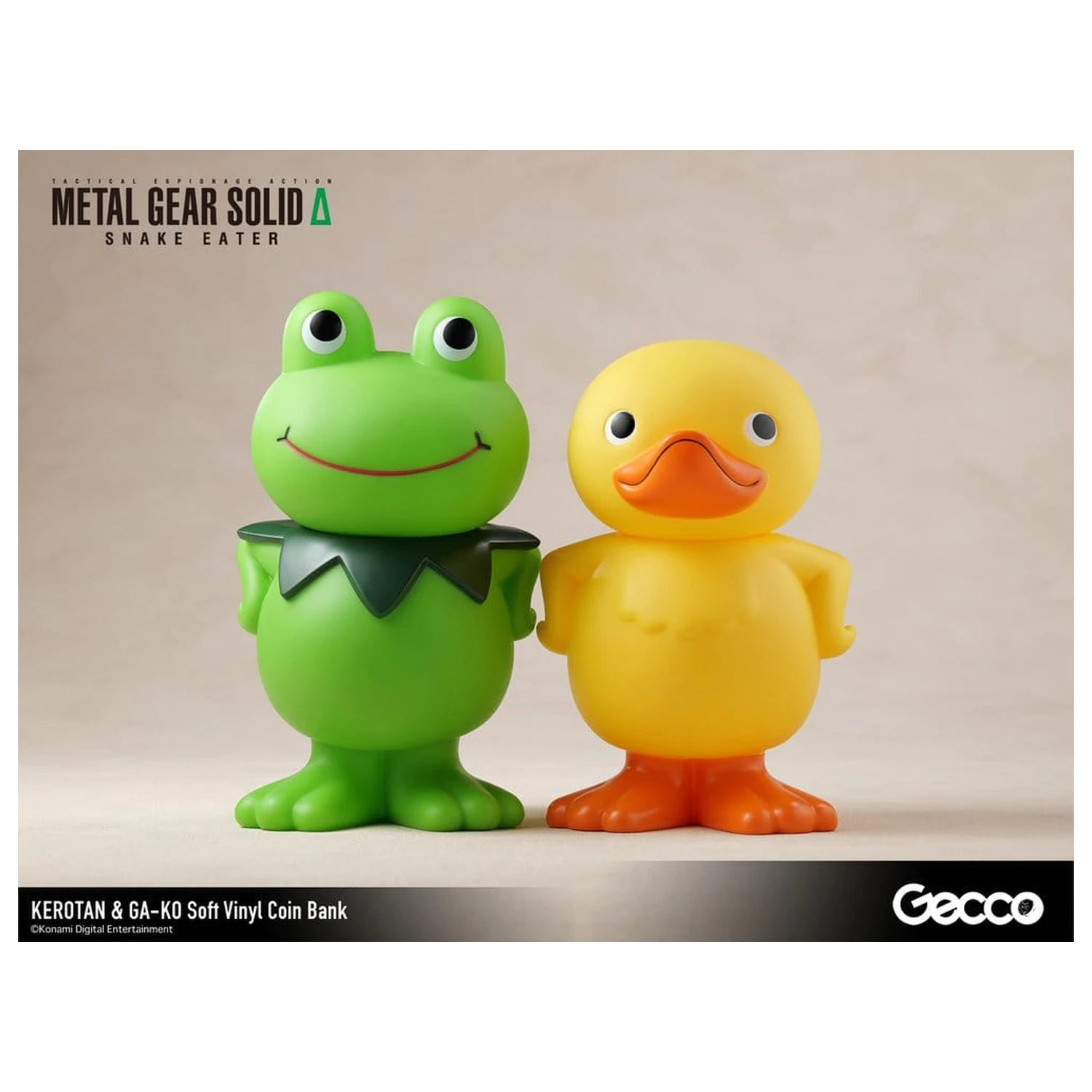 Metal Gear Solid Snake Eater Měkká vinylová banka Kerotan 21 cm fotografii produktu