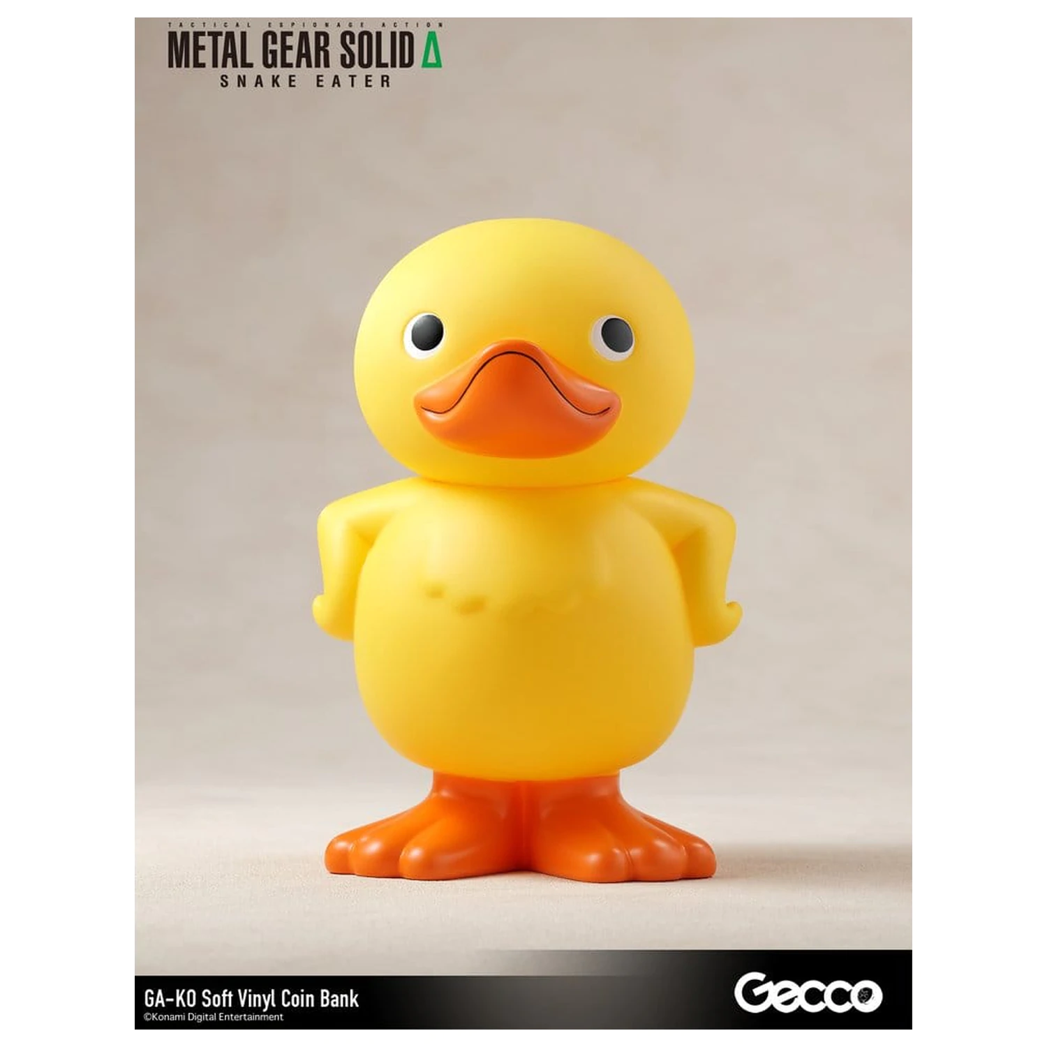 Metal Gear Solid Snake Eater Měkká vinylová banka GA-KO 19 cm fotografii produktu