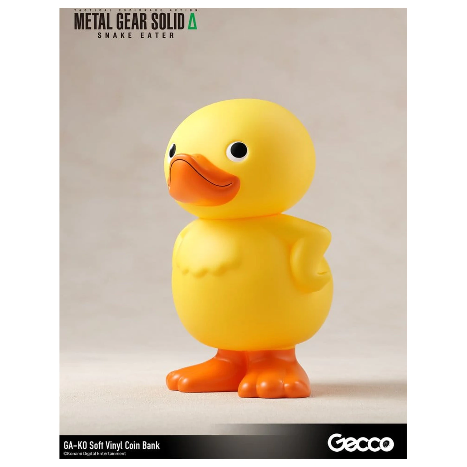Metal Gear Solid Snake Eater Měkká vinylová banka GA-KO 19 cm fotografii produktu