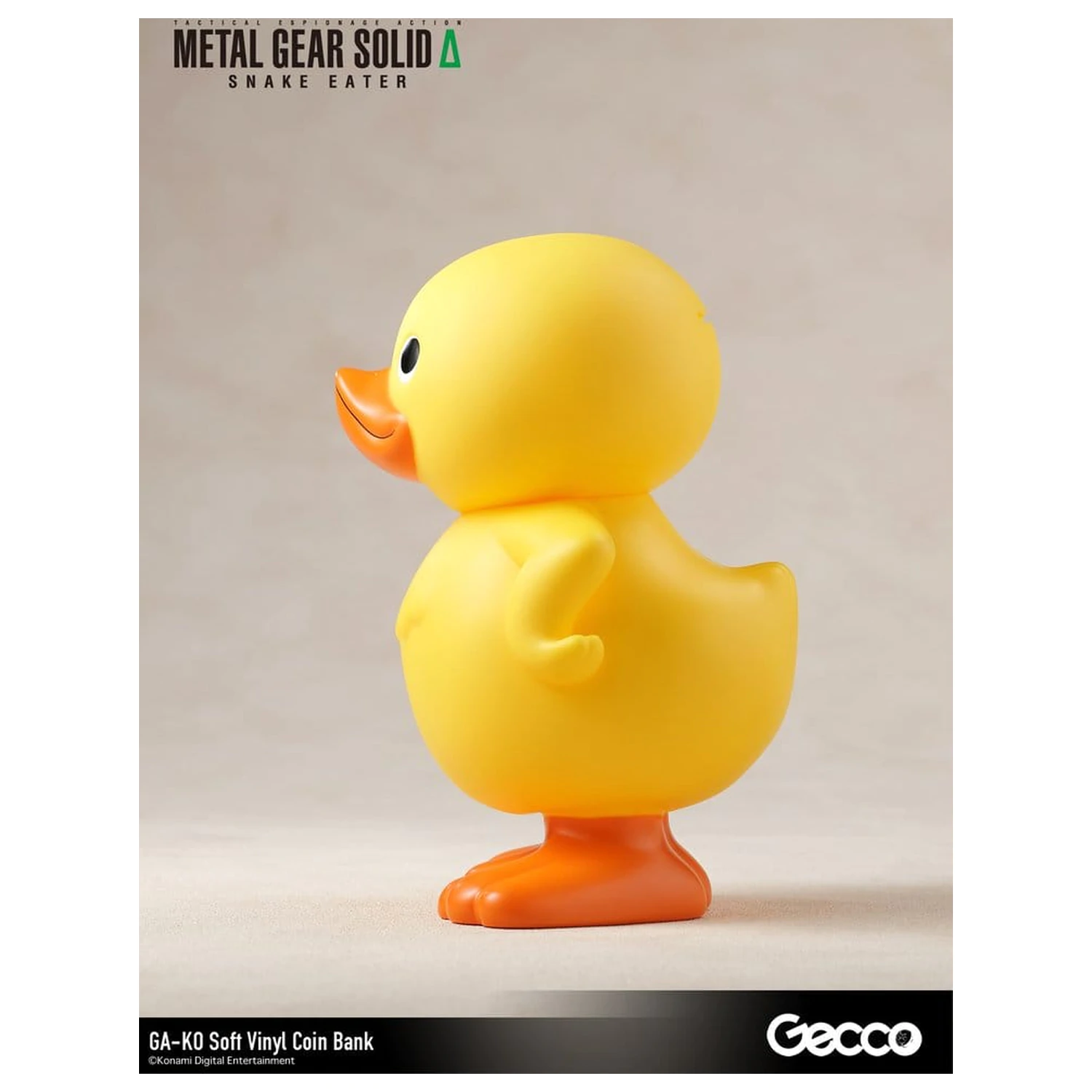 Metal Gear Solid Snake Eater Měkká vinylová banka GA-KO 19 cm fotografii produktu
