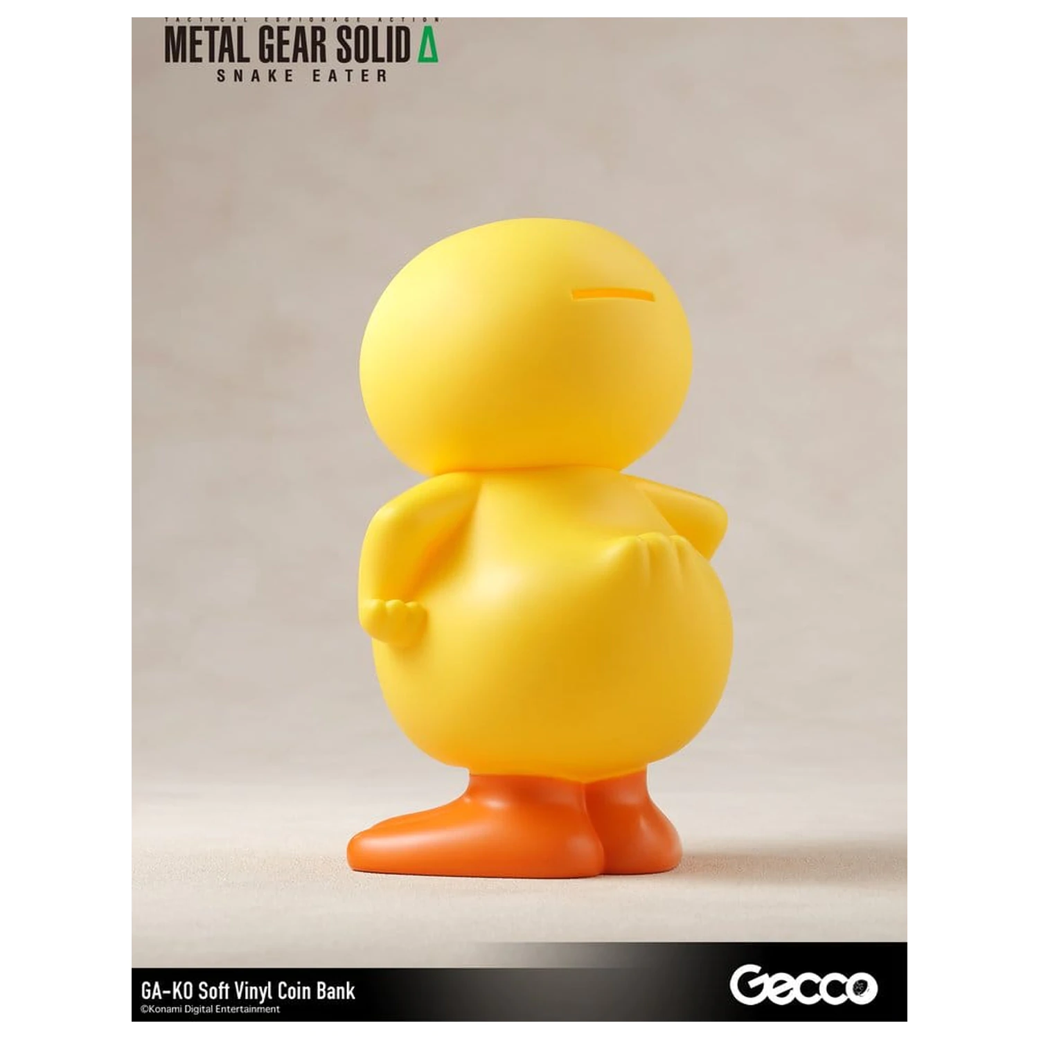 Metal Gear Solid Snake Eater Měkká vinylová banka GA-KO 19 cm fotografii produktu