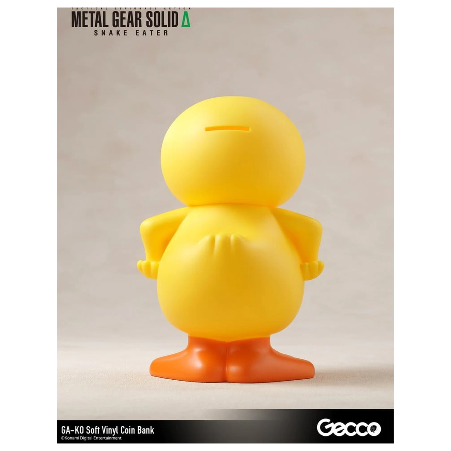 Metal Gear Solid Snake Eater Měkká vinylová banka GA-KO 19 cm fotografii produktu