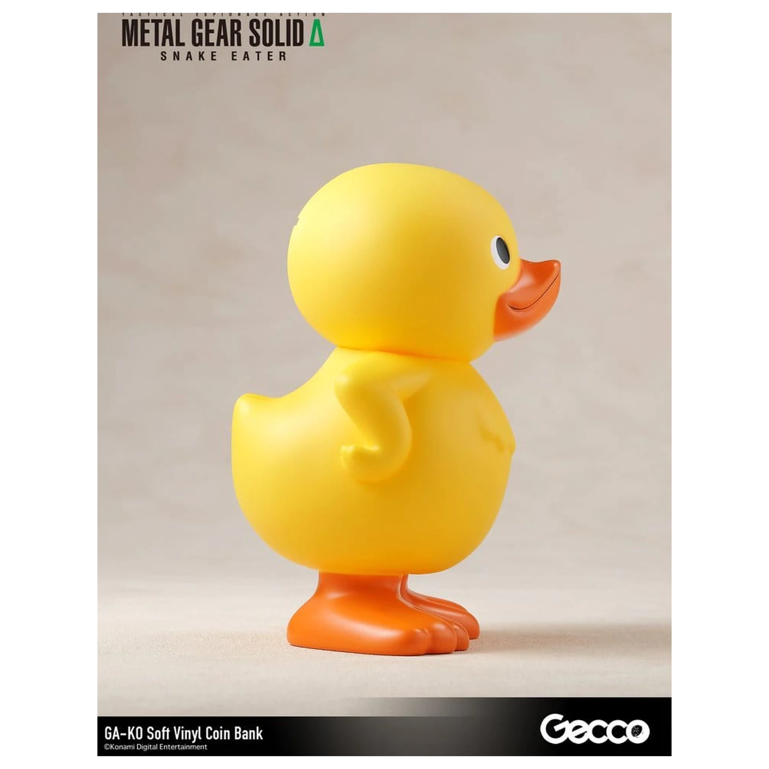 Metal Gear Solid Snake Eater Měkká vinylová banka GA-KO 19 cm fotografii produktu