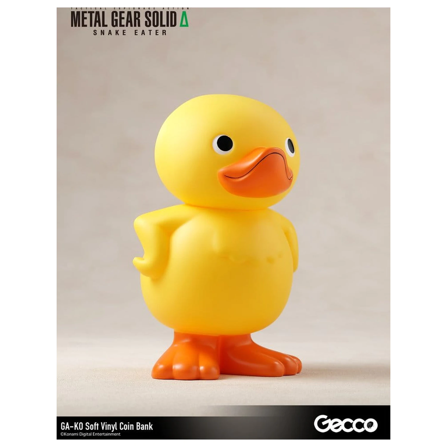 Metal Gear Solid Snake Eater Měkká vinylová banka GA-KO 19 cm fotografii produktu