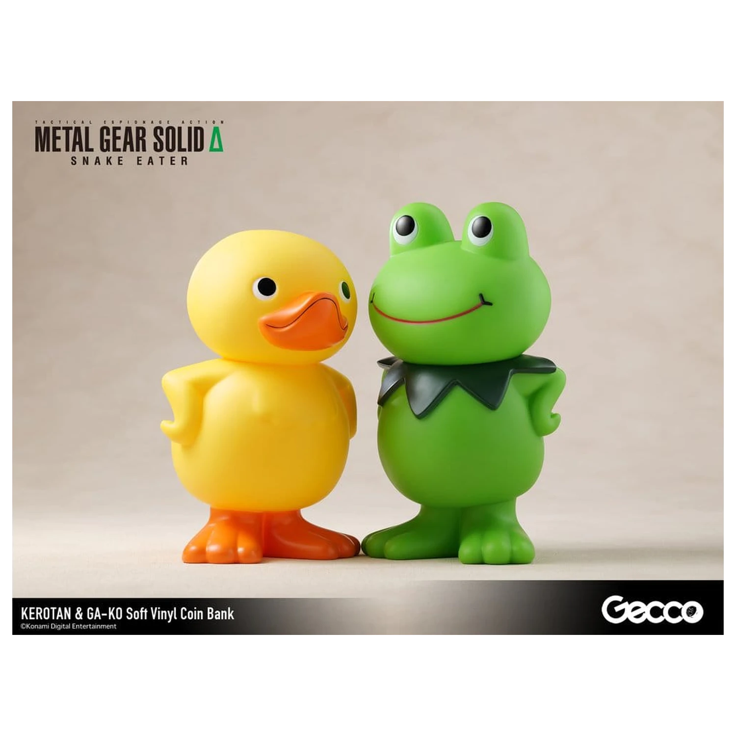 Metal Gear Solid Snake Eater Měkká vinylová banka GA-KO 19 cm fotografii produktu