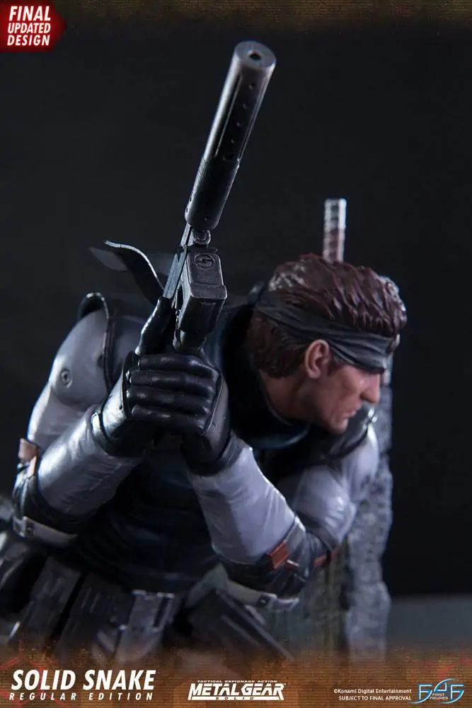 Metal Gear Solid Socha Solid Snake 44 cm fotografii produktu