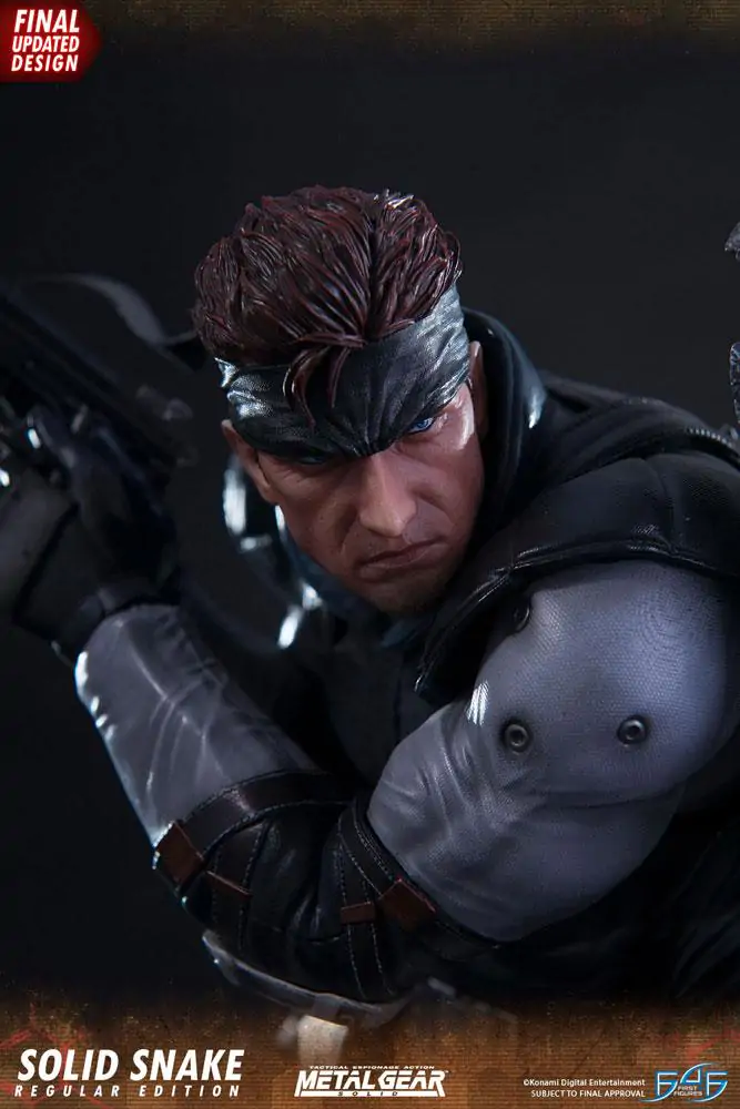 Metal Gear Solid Socha Solid Snake 44 cm fotografii produktu