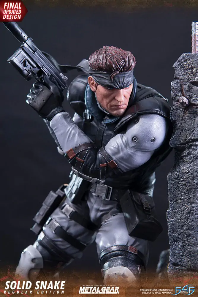 Metal Gear Solid Socha Solid Snake 44 cm fotografii produktu