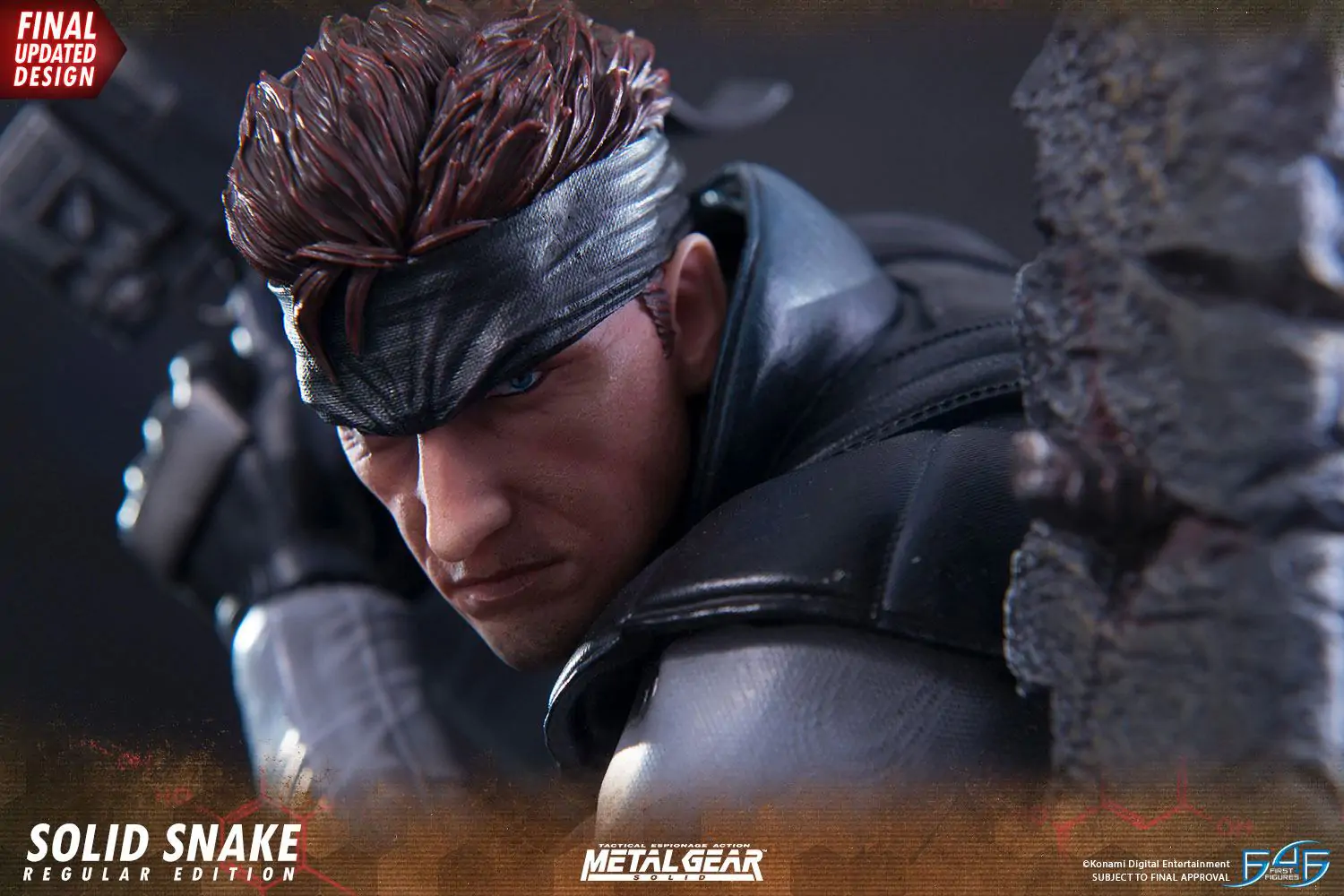 Metal Gear Solid Socha Solid Snake 44 cm fotografii produktu