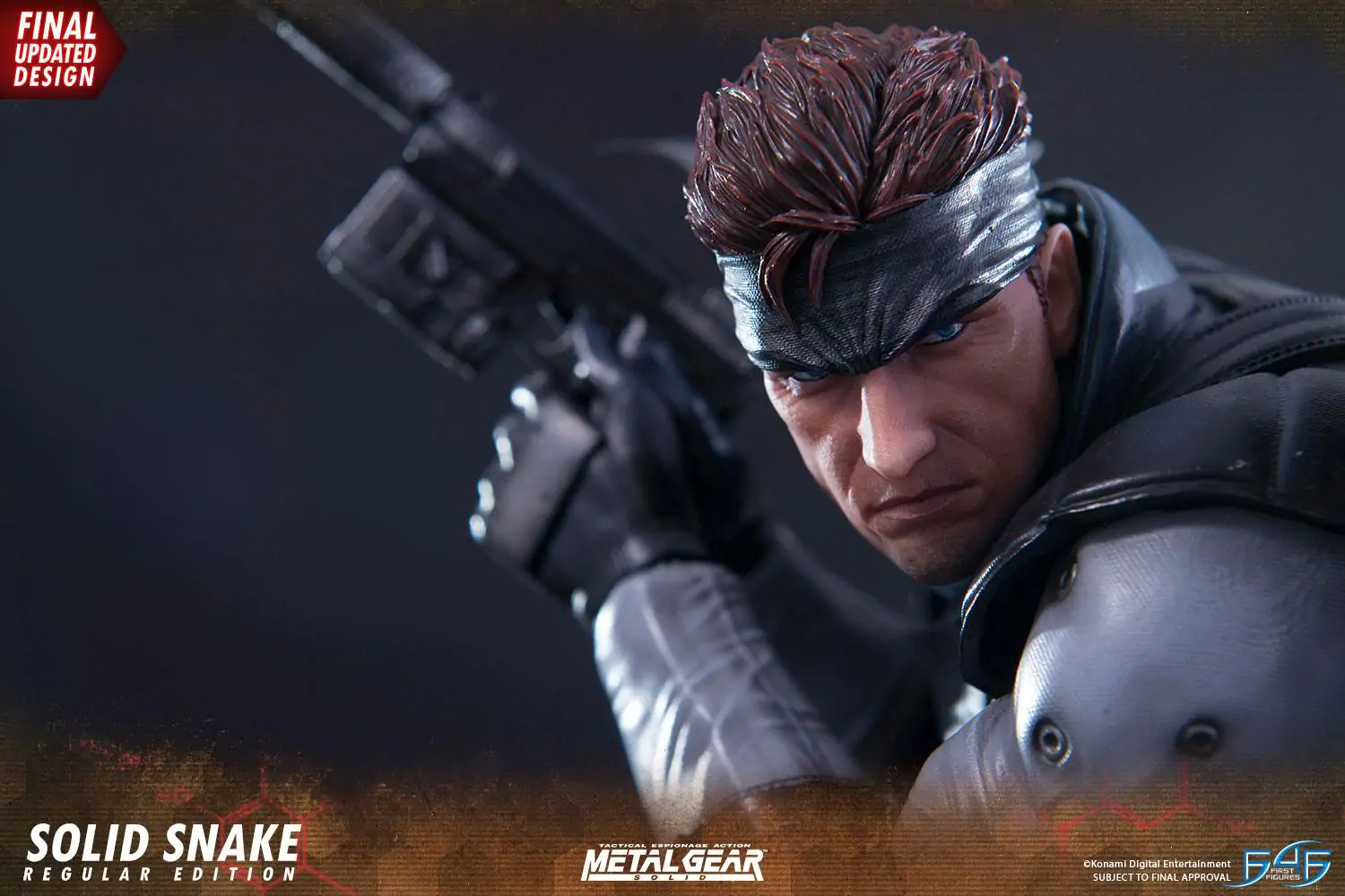 Metal Gear Solid Socha Solid Snake 44 cm fotografii produktu