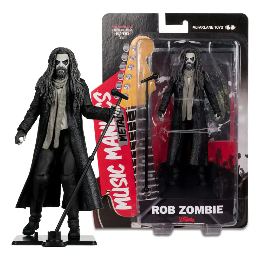 Akční figurka Metal Music Maniacs vlna 2 Rob Zombie 15 cm fotografii produktu