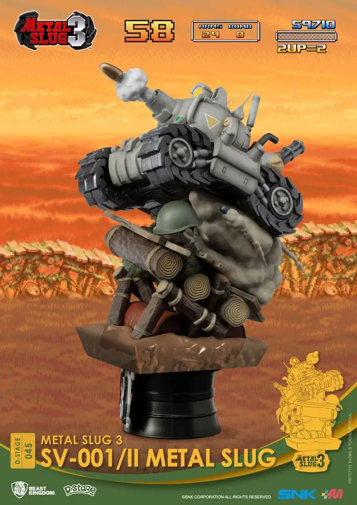 Metal Slug D-Stage PVC Dioráma SV-001/II Metal Slug 16 cm fotografii produktu